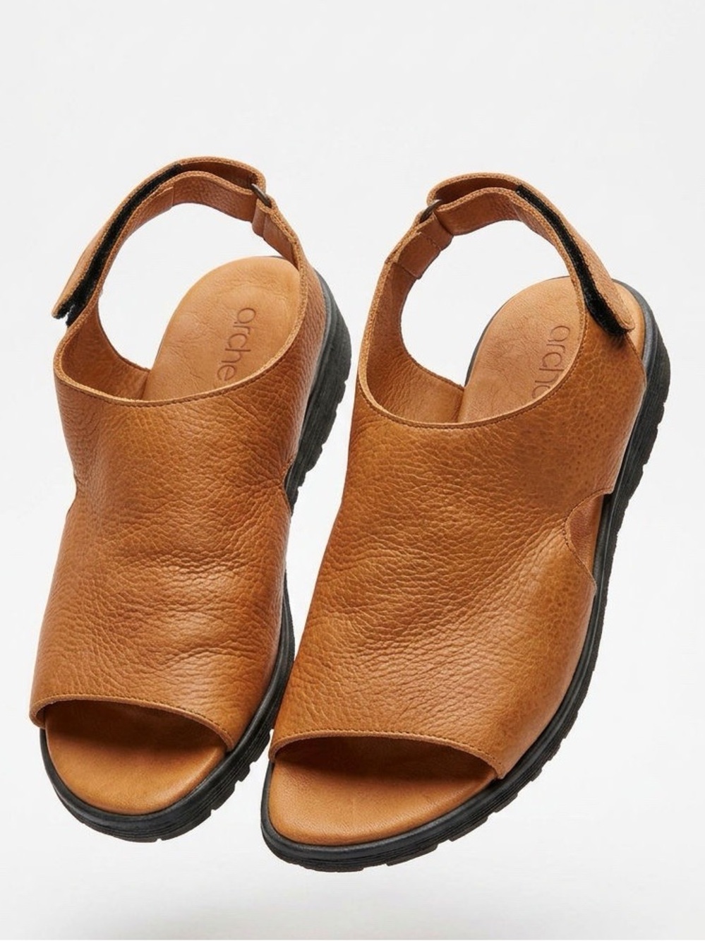 Arche Aurasy Soft Leather Comfort Sandal 41